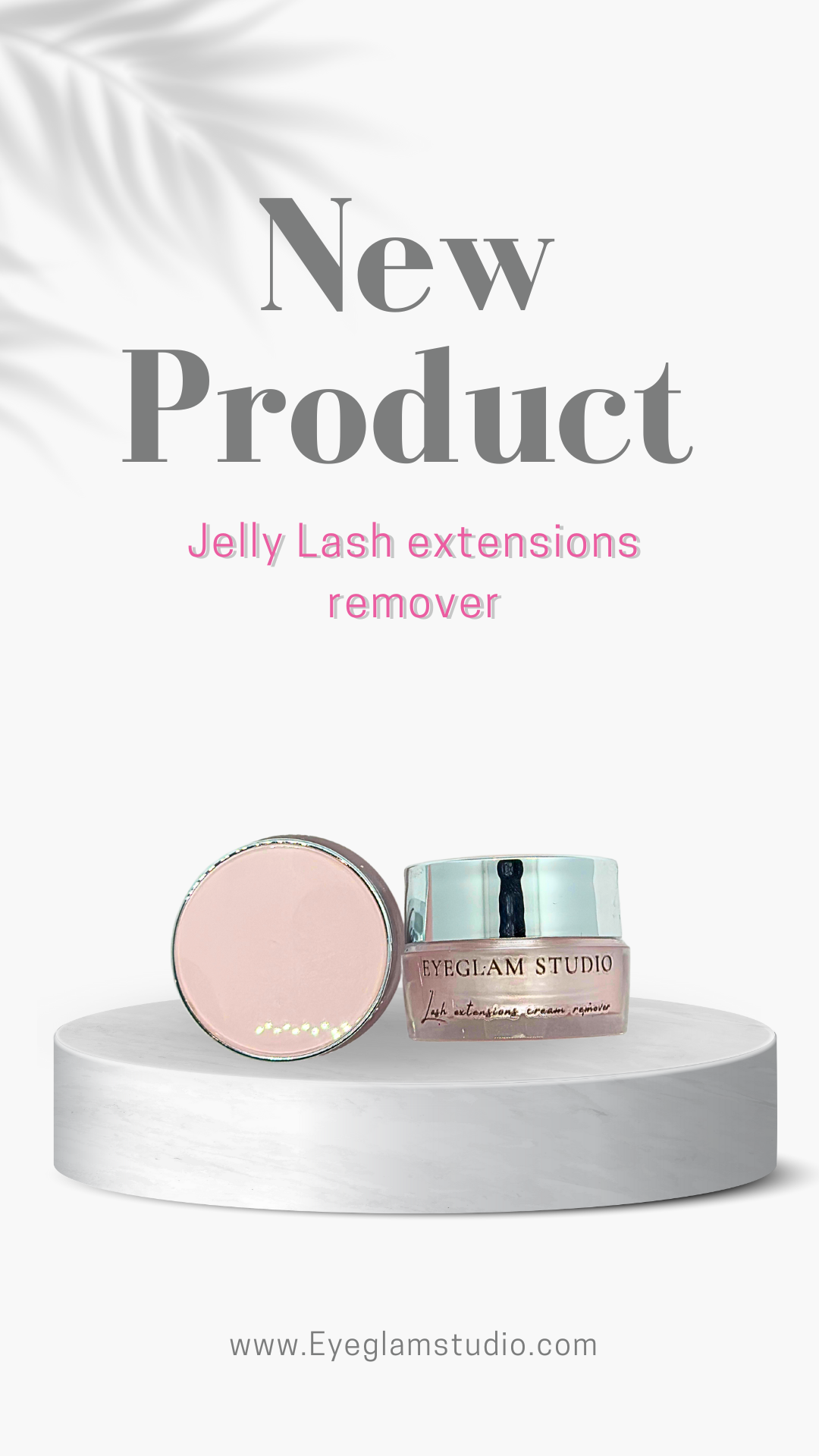 Strawberry Jelly Lash Remover - Eyeglam Studio Beauty