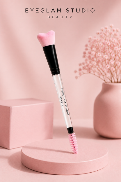 2 in 1 Gentle cleansing Brush + spoolie