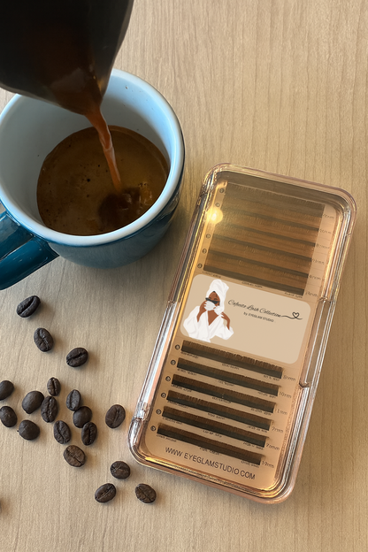 Cafecito Collection Brown Lash Extensions