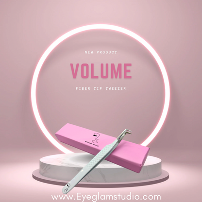 Elite MicroFiber Lash Fiber Tweezers - Eyeglam Studio Beauty 