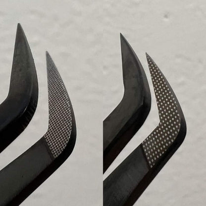 Elite MicroFiber Lash Fiber Tweezers - Eyeglam Studio Beauty 