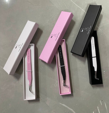 Elite MicroFiber Lash Fiber Tweezers - Eyeglam Studio Beauty 