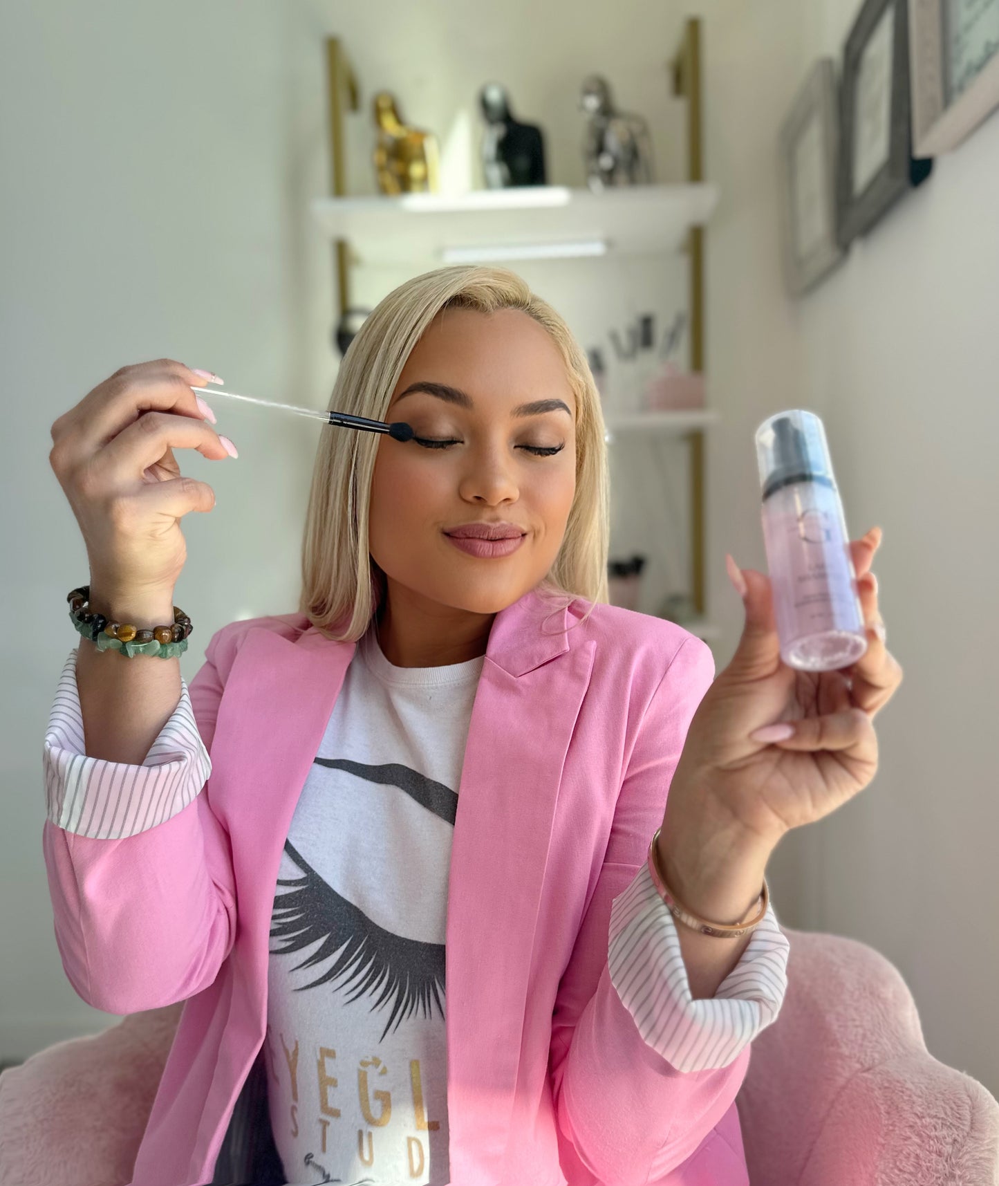 Gentle Lash & Brow Cleansing Brush - Eyeglam Studio Beauty 