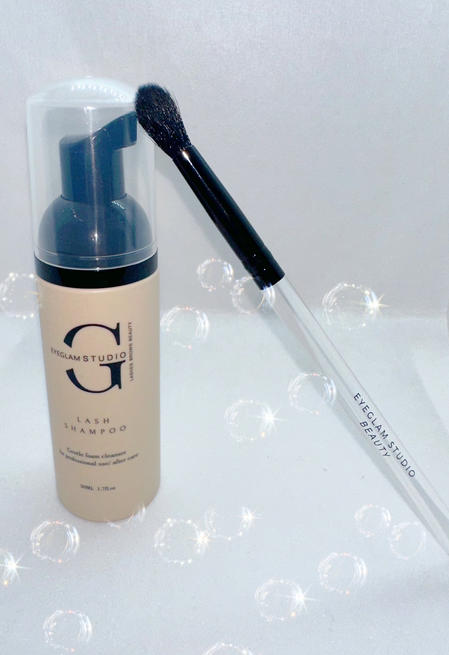 Gentle Lash & Brow Cleansing Brush - Eyeglam Studio Beauty 