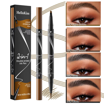 2 in 1 - 3D hair stroke brow liquid pencil