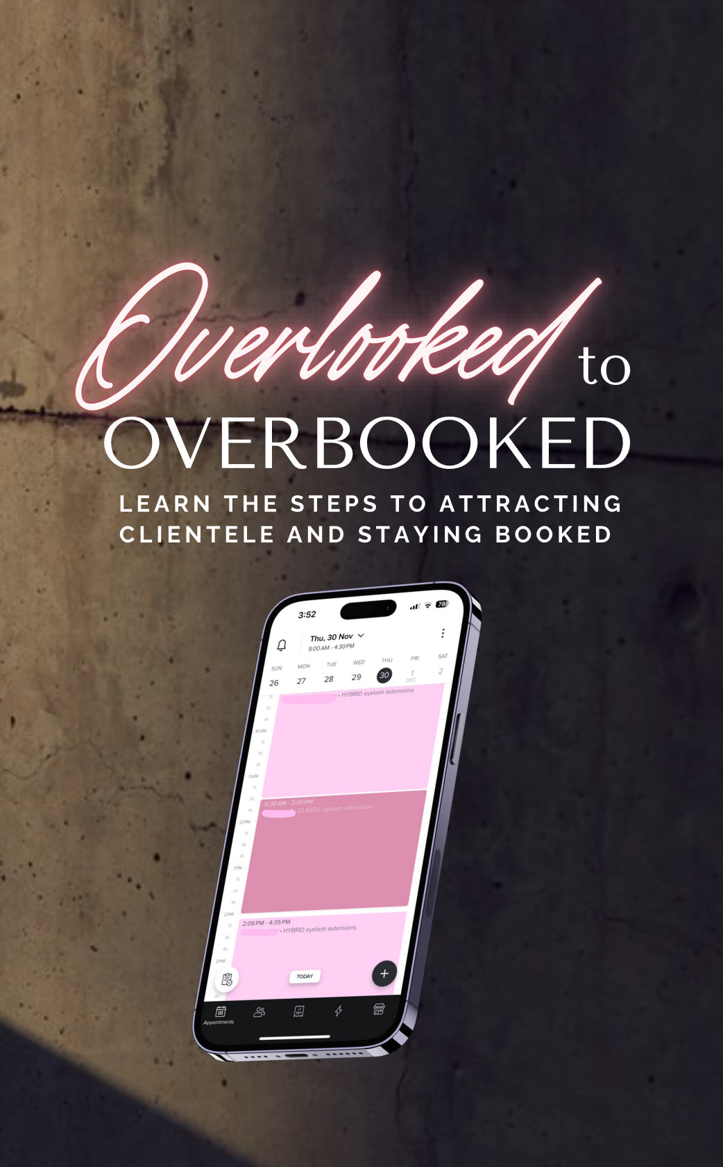 Overlooked to Overbooked Ebook