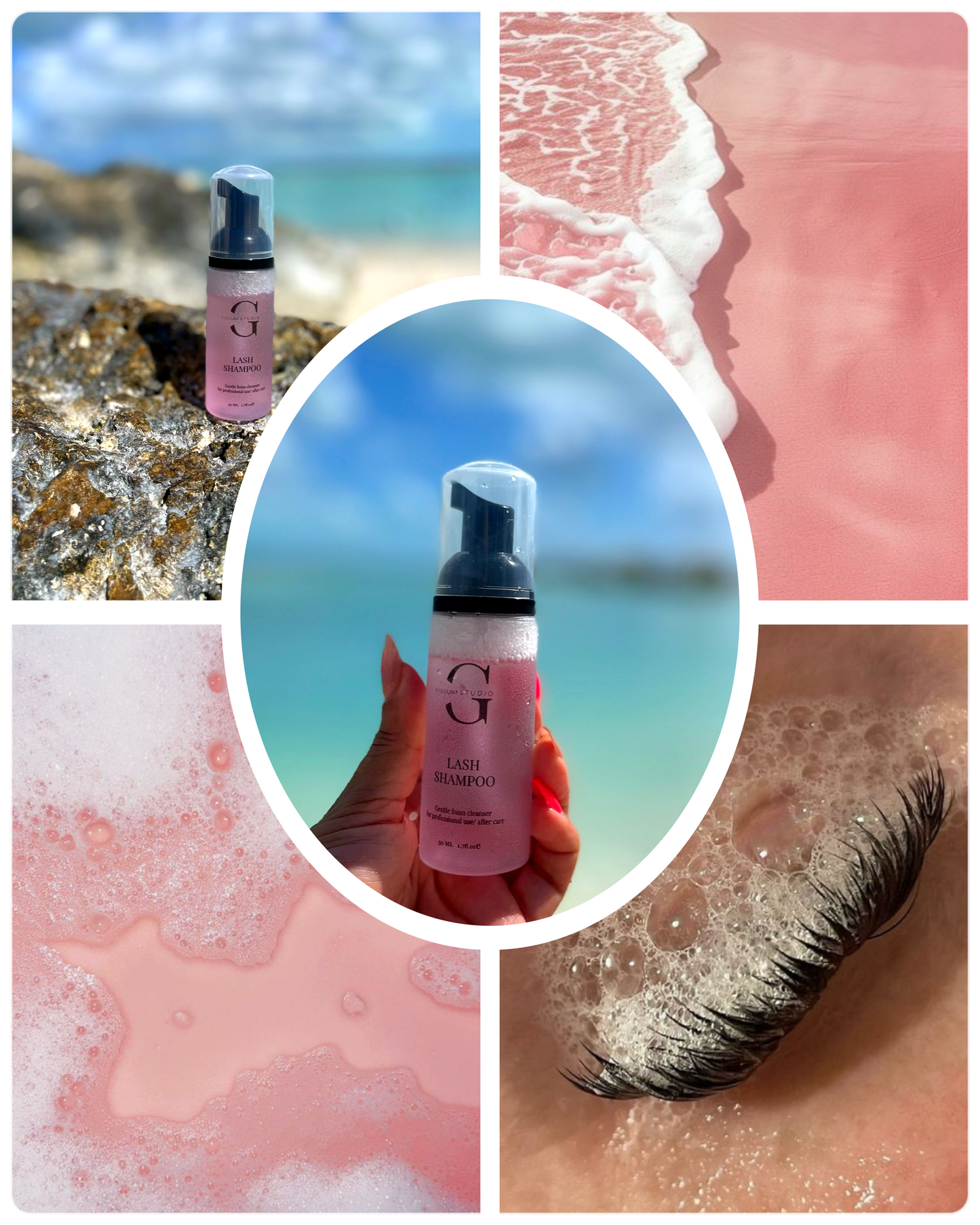 Bubbly Foam Lash Bath Shampoo