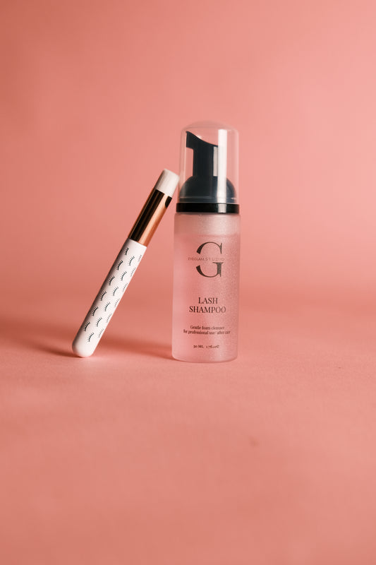 Professional Lash Aftercare Kit – Cleanser, Brush, & Travel Spoolie - Eyeglam Studio Beauty 